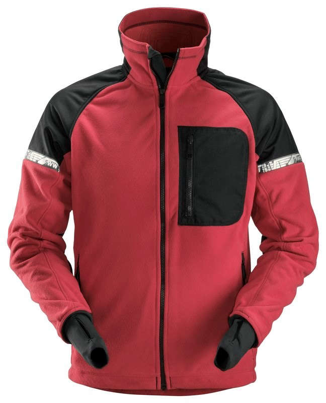 8005 AW WINDPROOF FLEECE JKT MT: XL CHILI ROOD  REF:80051604007 SNICKERS