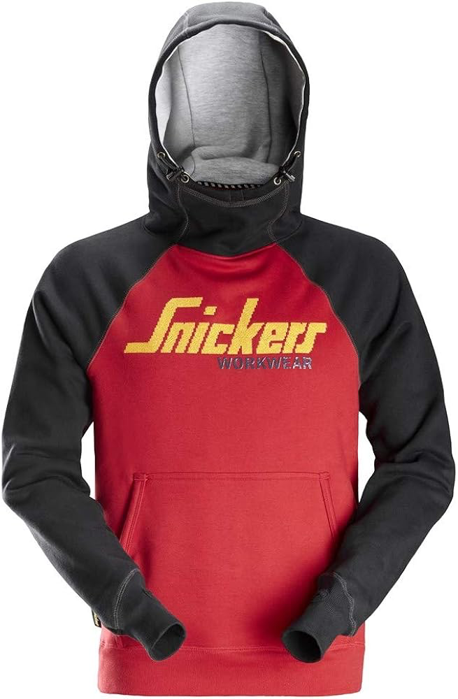 LOGO HOODIE MAAT/TAILLE: XXL KLEUR CHILI ROOD  REF:28891604008 SNICKERS WORKWEAR