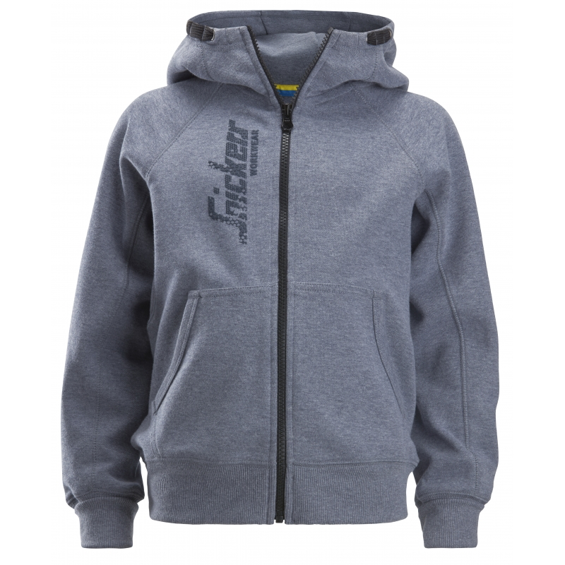JUNIOR LOGO FZ HOODIE MODEL 7508 MT: 122/128 REF:75083400128 SNICKERS