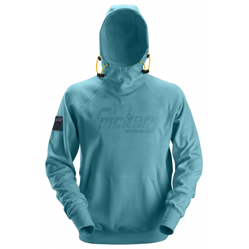 LOGO HOODIE 2881 AQUA BLUE MT:XXL REF:28815700008 SNICKERS WORKWEAR