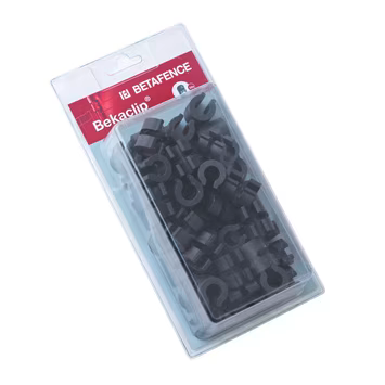 BEKACLIPS CLIPS POLYAMIDE ANTRACIET GRIJS