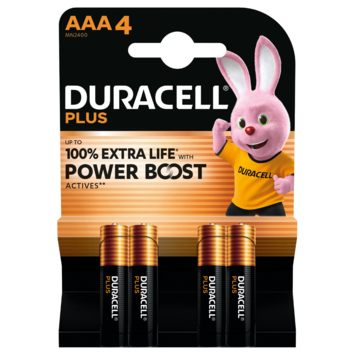 BATTERIJ ALKALINE PLUS POWERBOOST AAA 4X REF:163780204 ELTRA
