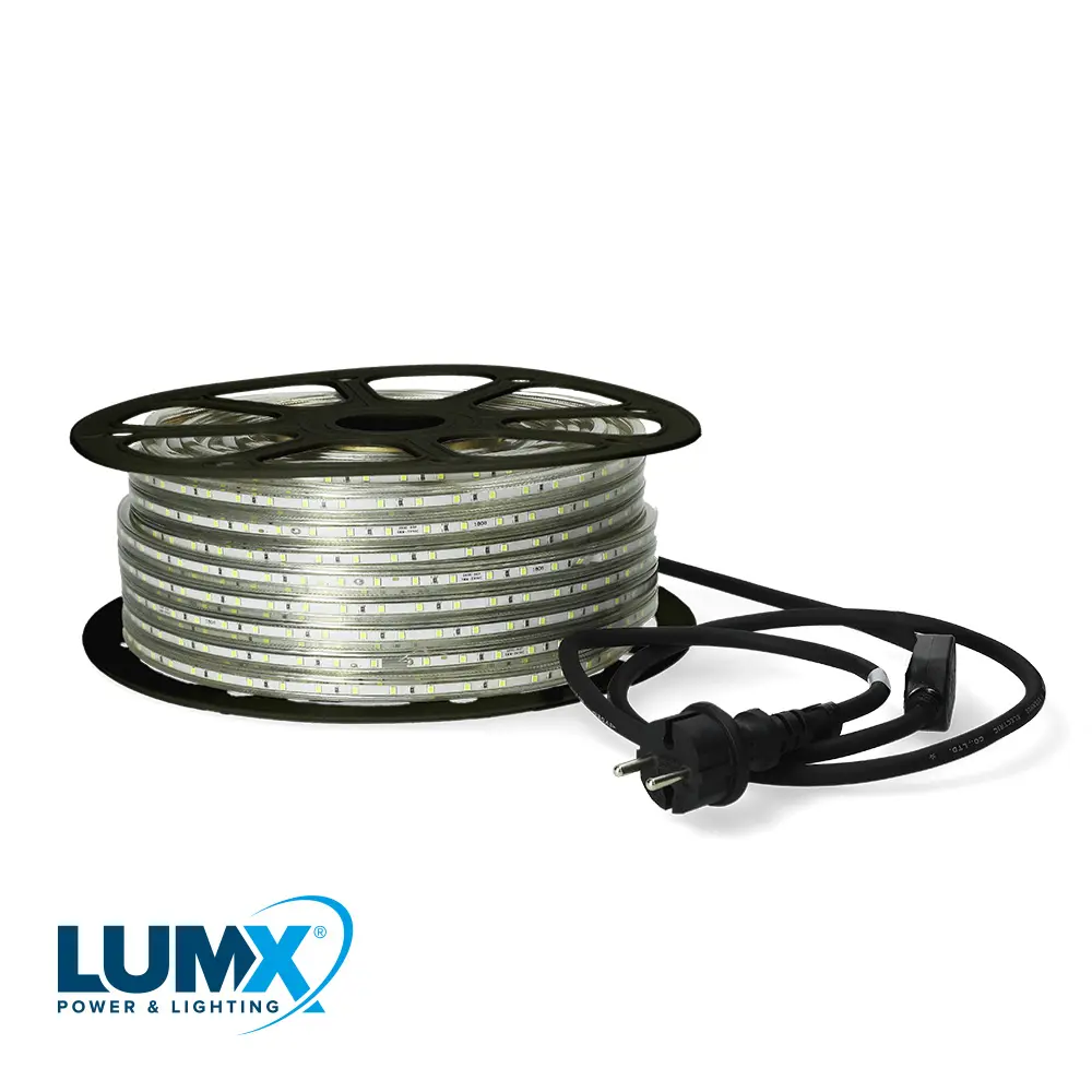 LED LICHTSLANG GROEN 50M - 60LED/M - H=6,5MM REF:LM 23251 LUMX 
