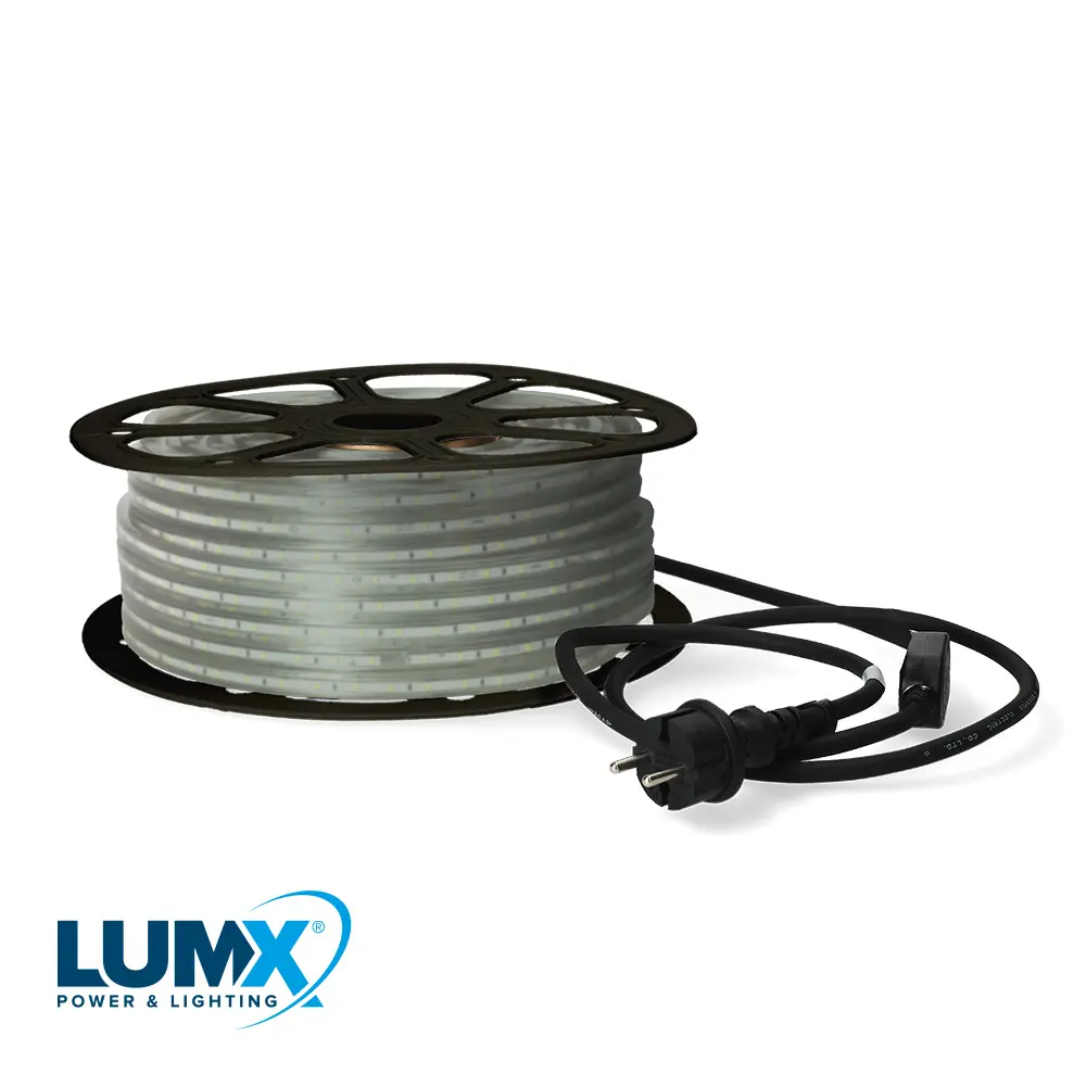 LED LICHTSLANG DUO FLUOR 50M - 2X60LED/M - H=6,5MM REF:LM 23950 LUMX 