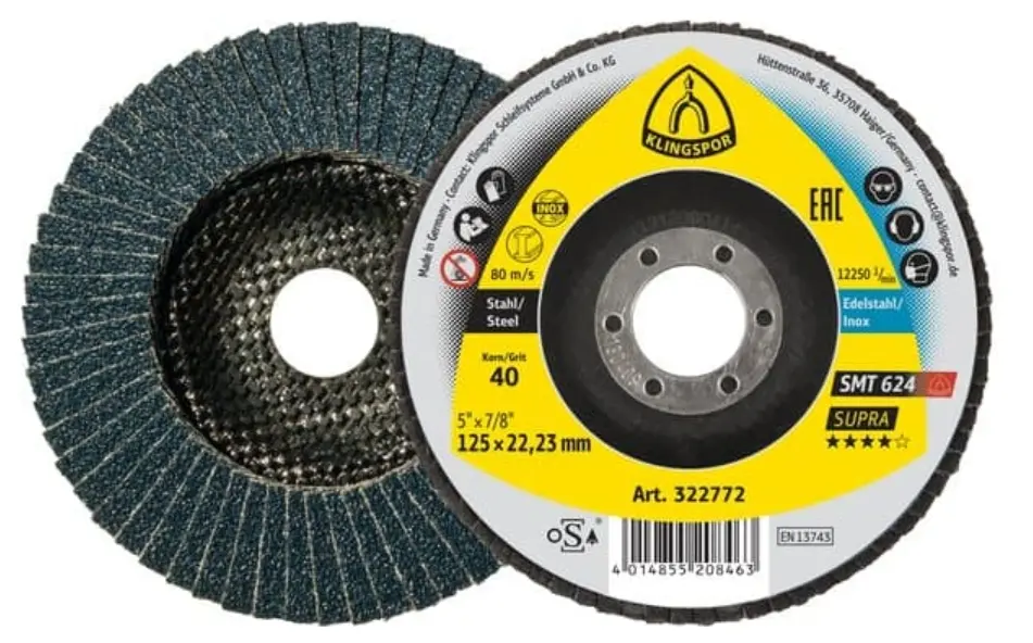 VLAKLAMELLENSCHIJF TE/SUPRA/SMT624/CS461X/120/N/GE REF:322776 KLINGSPOR