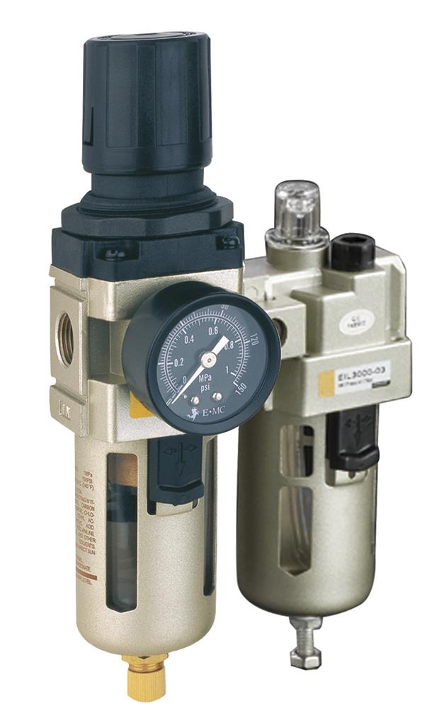 FILTERDRUKREGELAAR +MANOMETER +OLIENEVELAAR 3/8 - 25µ REF:F69FRL30003825 STRATOS