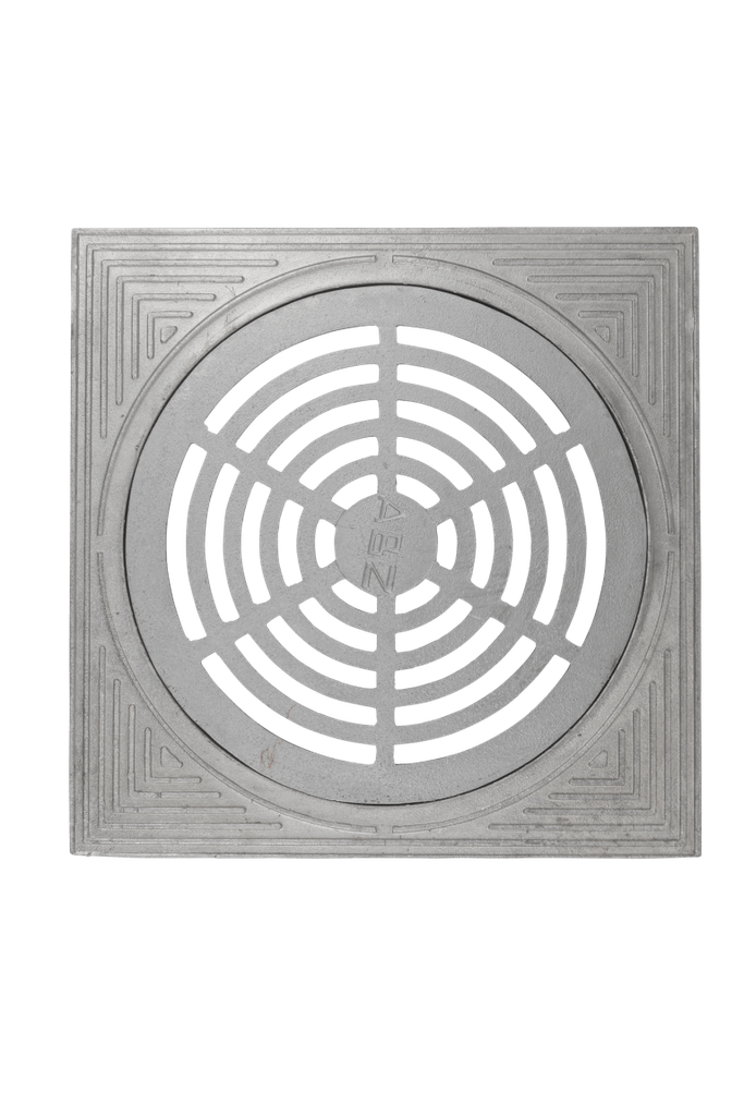 ALU-ROOSTER VOOR PVC-TOEZICHTPUT  Ø160 OPEN REF:141