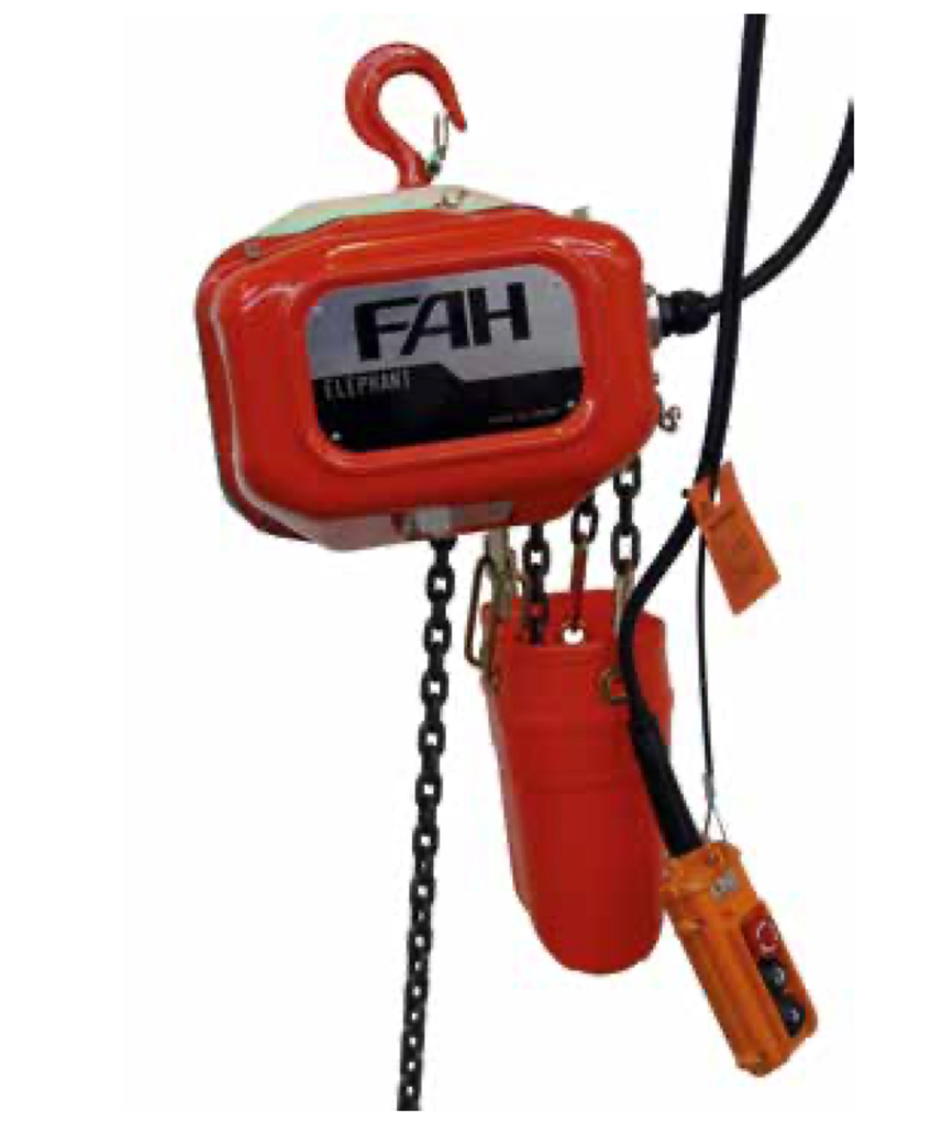 EL.KETTINGTAKEL FAH 500 KG 6M REF:1006000506 HOISTING