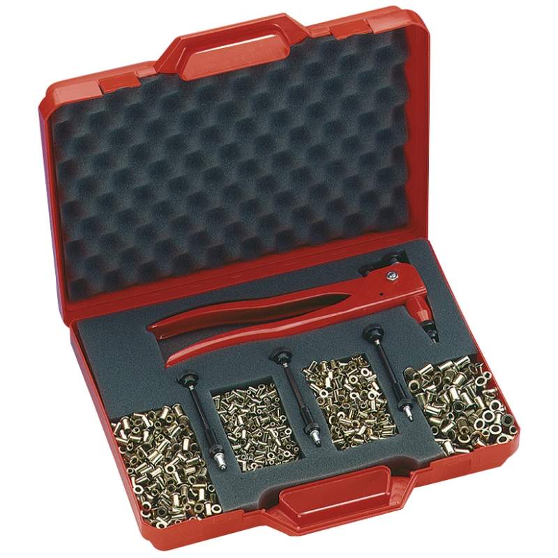 KOFFER BLINDKLINKMOERTANG KJ 17 MET ASSORTIMENT C00011982 FAR