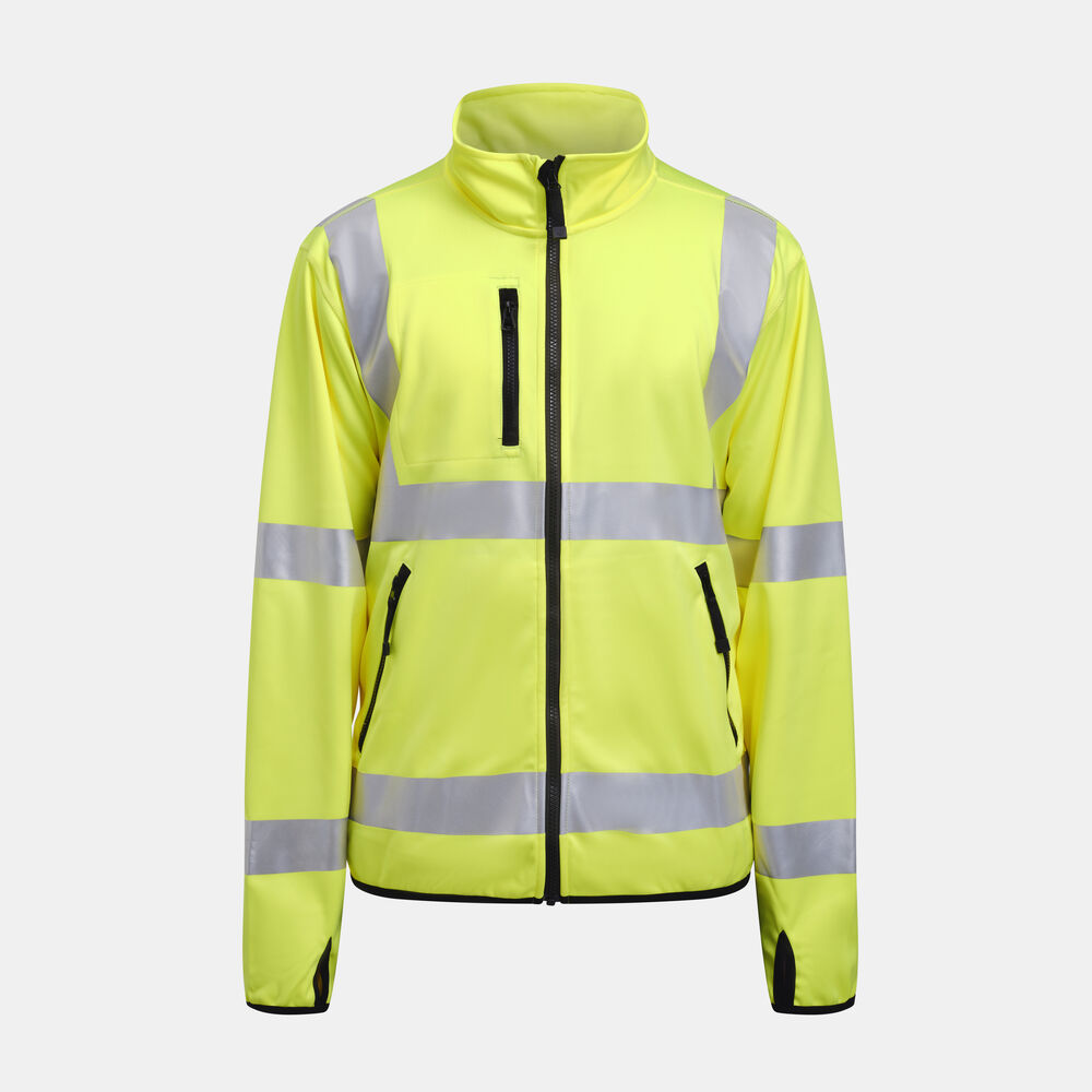 SOFTSHELL LIGHT JACKET HIGH-VIS REF:5101 JOBMAN