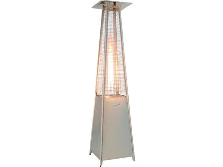 TERRASVERWARMER PYRAMID 1.90M + WIELEN REF:TV701 PRACTOGARDEN
