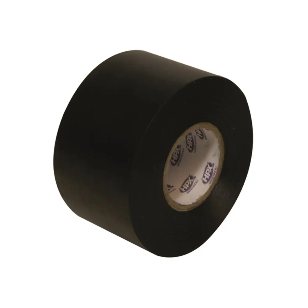 PVC ISOLATIETAPE - ZWART 50MM X 33M REF:HPXIB5033 HPX