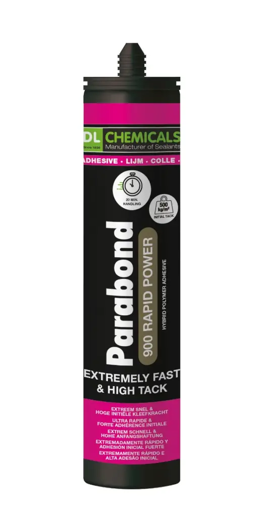 PARABOND 900 RAPID POWER ZWART 290ML REF:106242 DL CHEMICALS