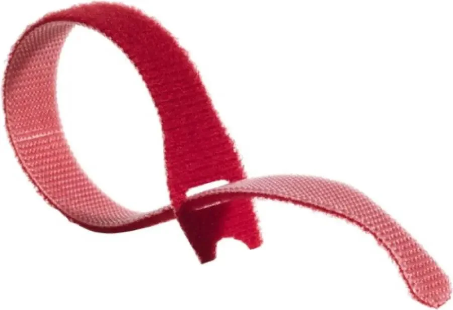 VELCRO ONE-WRAP-STRAP KLITBAND KABELBINDER 13X330 (25 PCS) ROOD REF:BVSKFVE-RO013330-025 WEDI