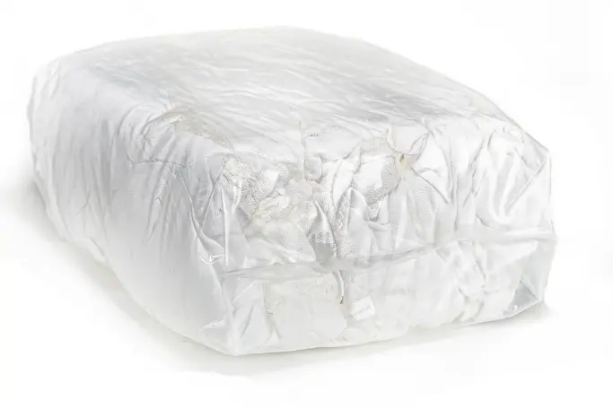 WITTE INTERLOCK POETSLAPPEN REF: 0760Z10 