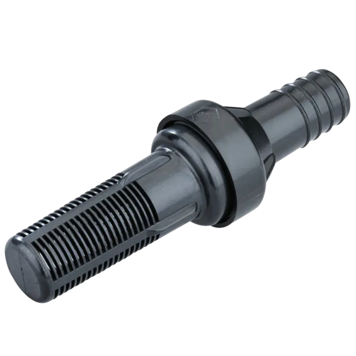ZUIGKORF MET VOETVENTIEL 1 1/4'' ZWART REF:01 202