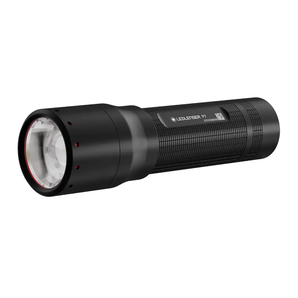 ZAKLAMP OP BATTERIJ P7 4x AAA 650 LUMEN 400M REF:503102 LEDLENSER