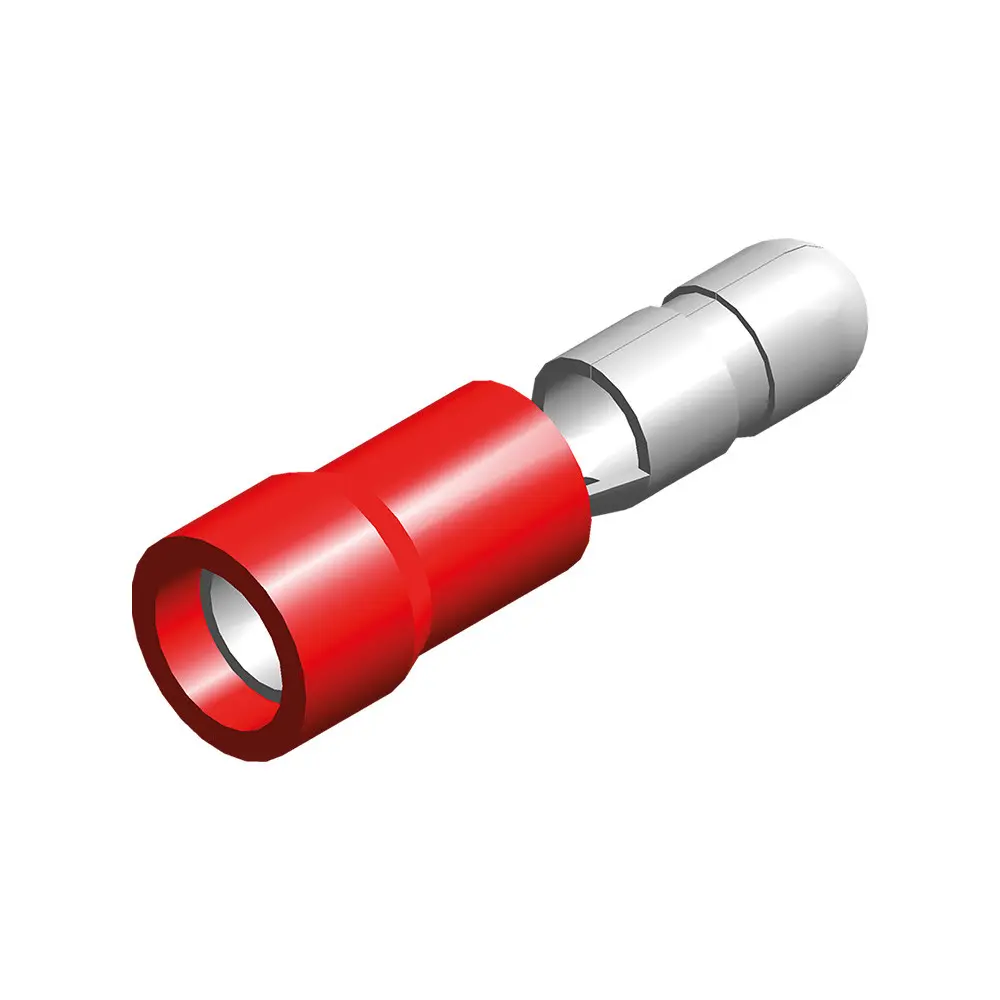 KABELSCHOEN 4MM ROND MAN ROOD 547 REF:250055 PACAUTO