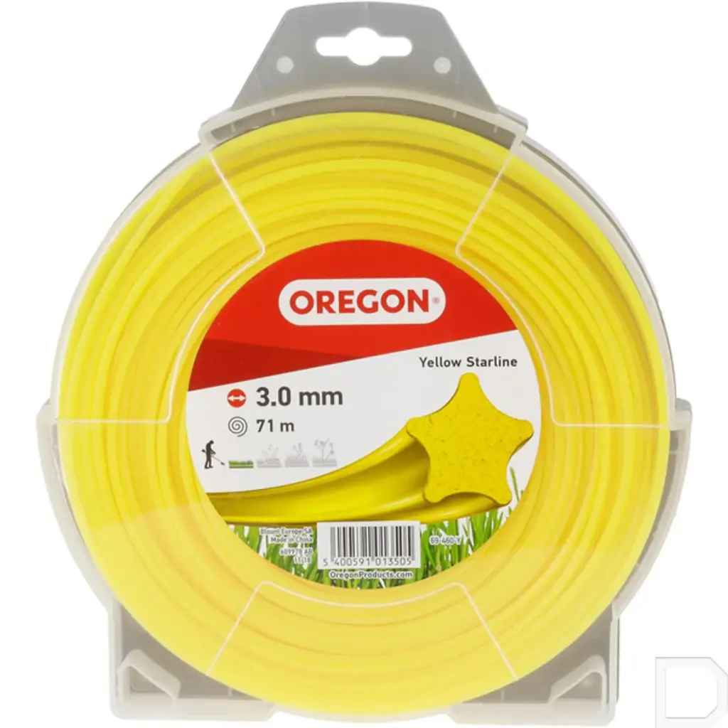 MAAIDRAAD STARLINE GEEL 3.0MM X 71M REF:69-460-Y OREGON