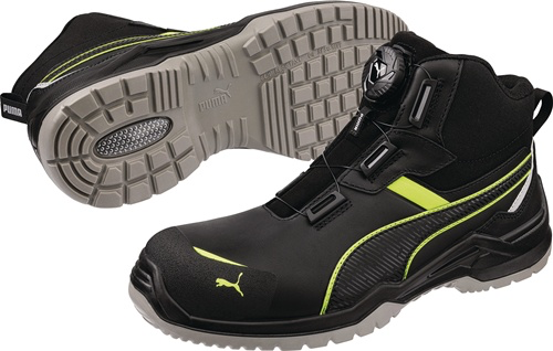 VEILIGHEIDSSCHOENEN PUMA KRYPTON GREEN DISC MID (63.432.0) 