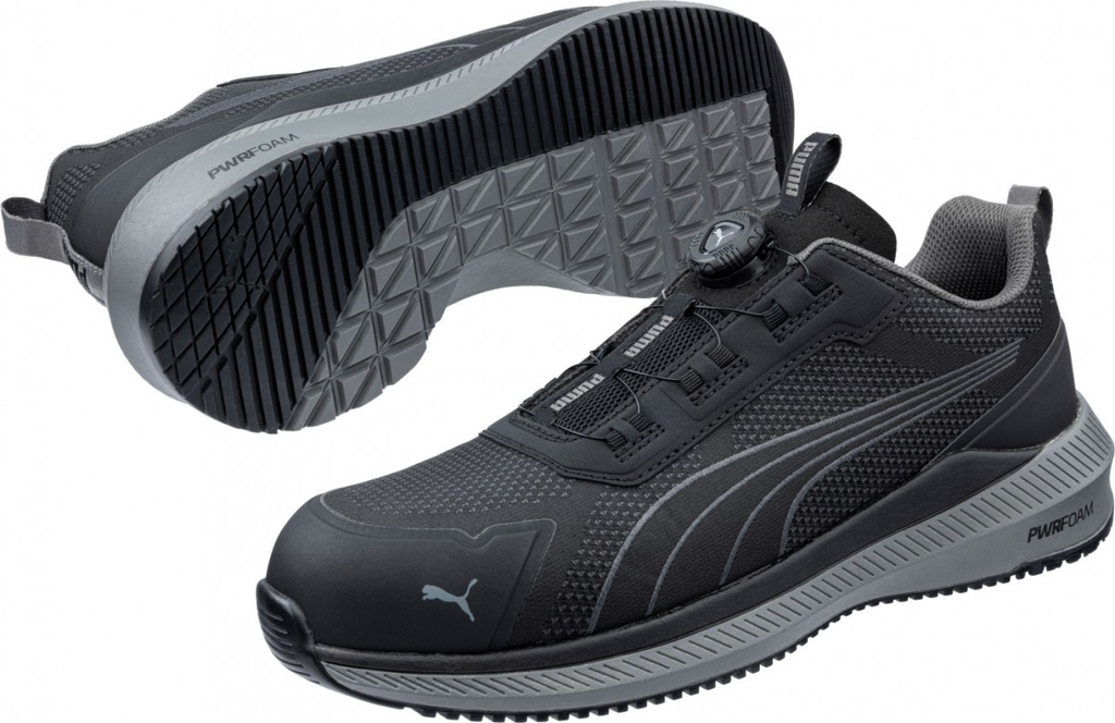 VEILIGHEIDSSCHOENEN PUMA SLIDE BLACK DISC LOW (64.514.1) 