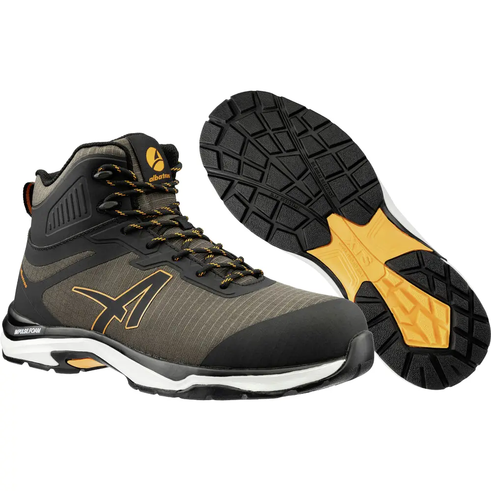 VEILIGHEIDSSCHOENEN ALBATROS TRAILMASTER OLIVE MID (63.526.0) 