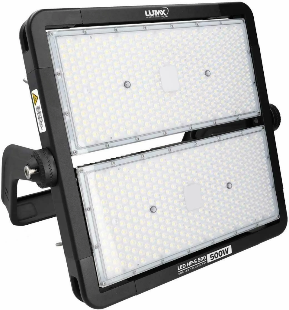 LED ARMATUUR HP-S500 500W 0.3 H07RN-F IP66,6500K, 70000LM REF:LM 62500 LUMX