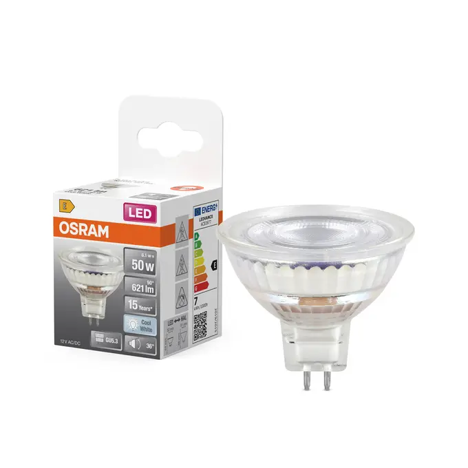LED STAR MR16 GU53 61.1W KOEL WIT REF:590445844 OSRAM