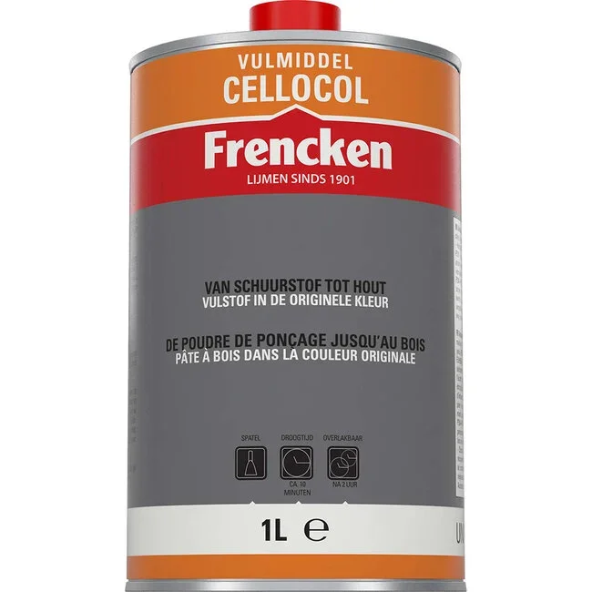 HOUTVULMIDDEL CELLOCOL 1 LITER REF:125291 FRENCKEN