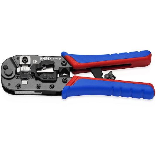 KRIMPTANG VOOR RJ45- WESTERN-STEKKERS REF:97 51 13 KNIPEX