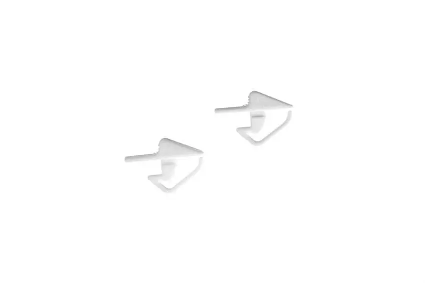 WITTE CLIPS VOOR SCHARNIEREND DEKSEL REF:COC-9000-010