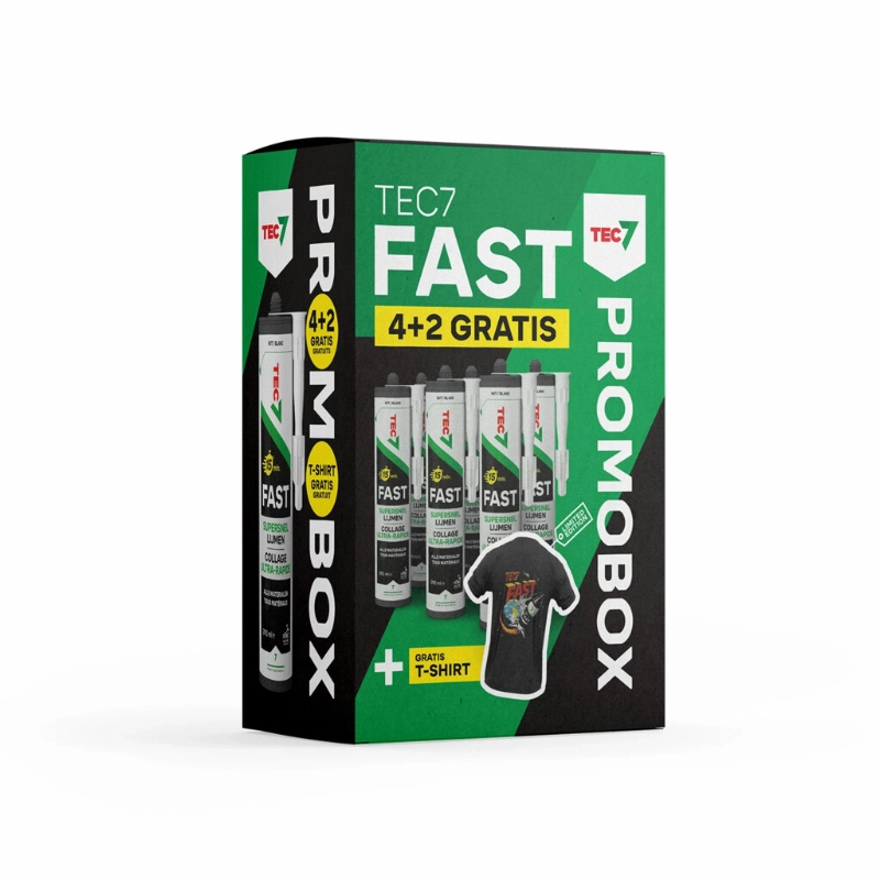 PROMOBOX TEC7 FAST 290ML WIT 4+2 GRATIS REF:538999000 TEC7