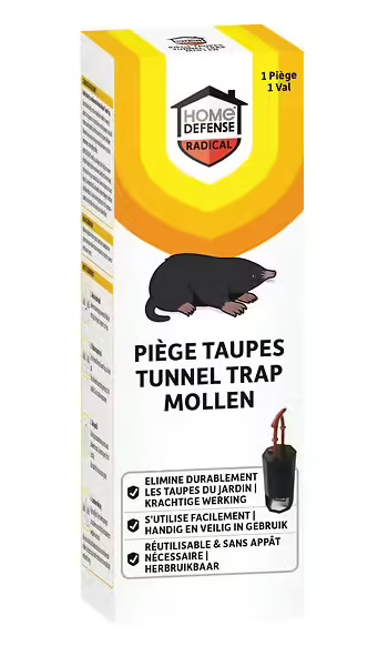 TUNNEL TRAP MOLLEN EN WOELMUIZEN REF:HDTAUPEXP HOME DEFENSE