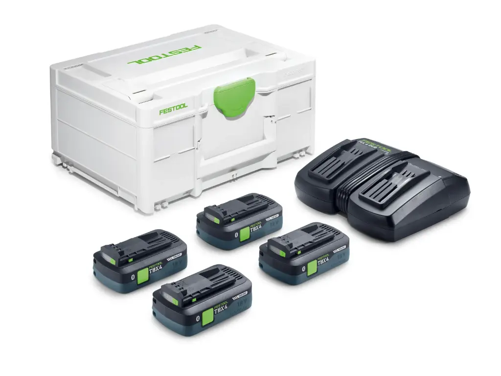 ENERGIE SET SYS 18V 4XTBX4/TCL6DUO REF:578823 FESTOOL 