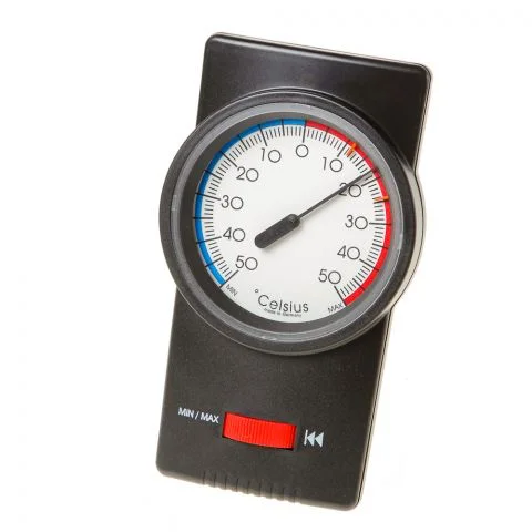 THERMOMETER MINI-MAXI BIMAX ZWART 440510 890043