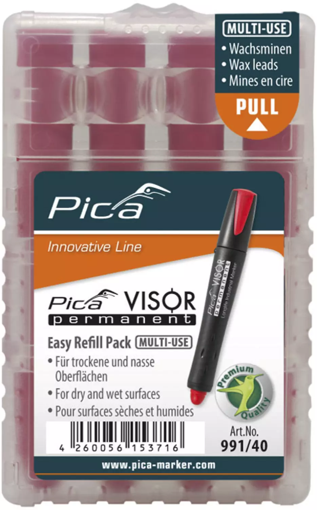 VISOR MARKER REFILL PACK ROOD 991/40 REF:PIC99140 PICA