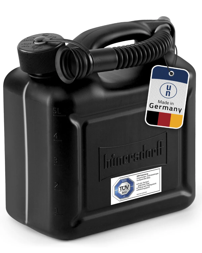 HUN JERRYCAN ZWART 5L 8113 REF:DHR05506 HUNERSDORFF