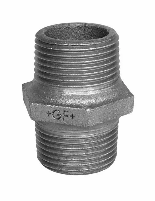 280 DUBBELE NIPPEL BU/BU VERZ 3/4" REF:280V3/4 GF FITT