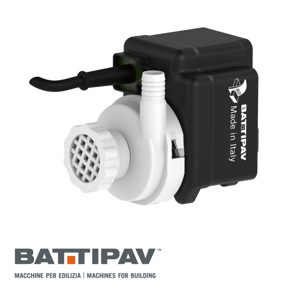 WATERPOMP P2/4 - KABEL 4 M REF:BP P2/4 BATTIPAV