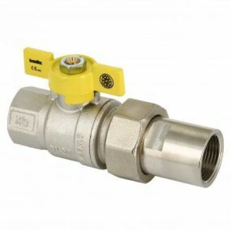 AFSLUITER AARDGAS + KOPPELSTUK 1/2FF REF:8339621