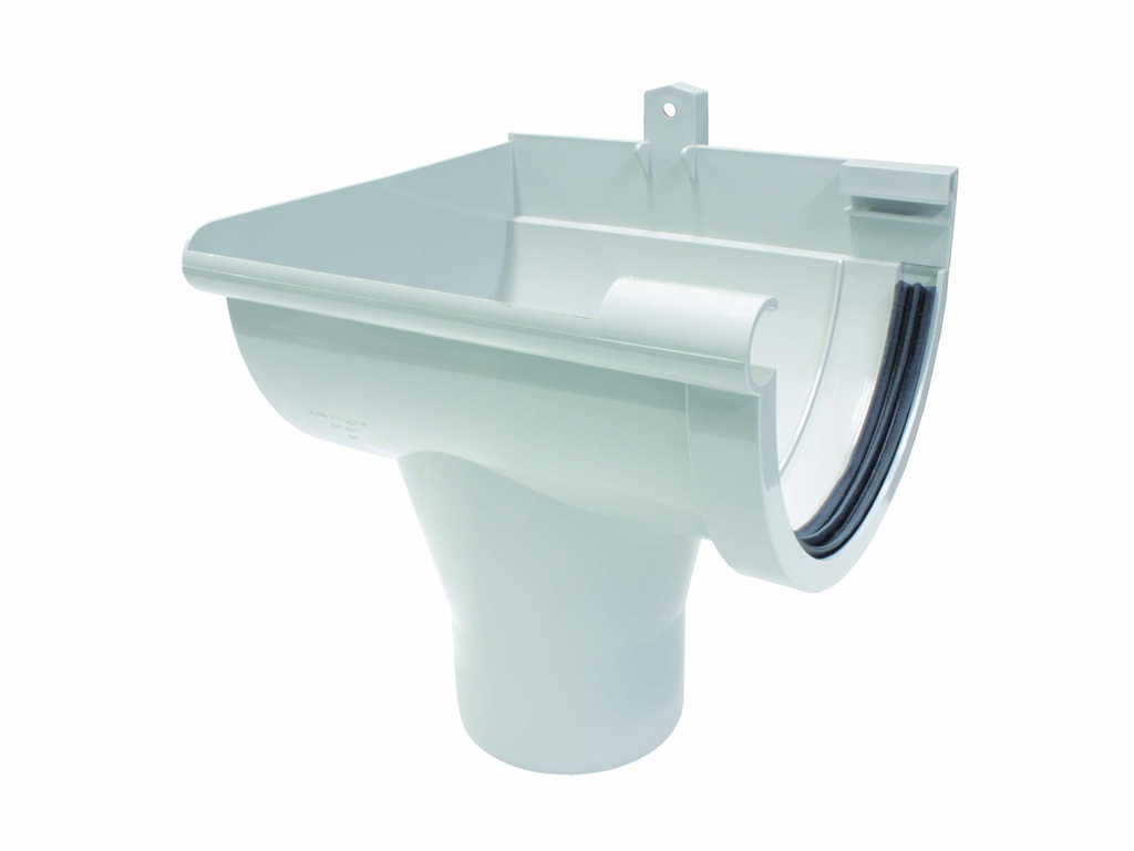 SPRUITSTUK LINKS G-165 LICHTGRIJS REF:1502.0616