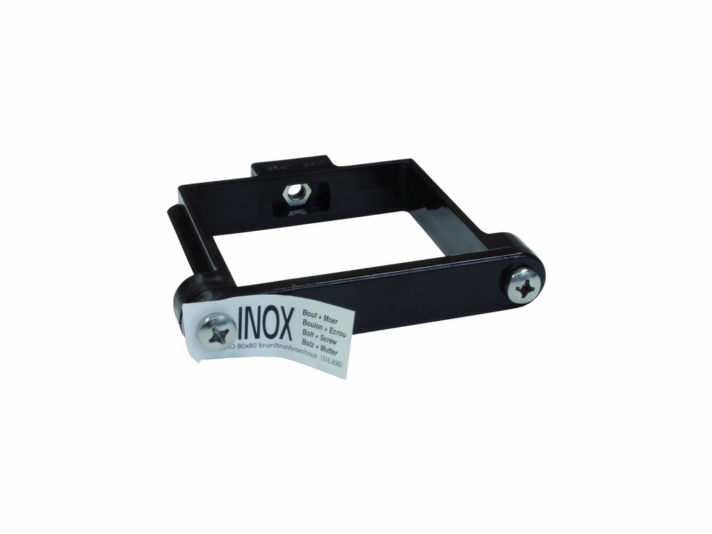 FIXO PLUS KLEMBEUGEL VKT PVC 80X80MM BRUIN REF:1516.8082