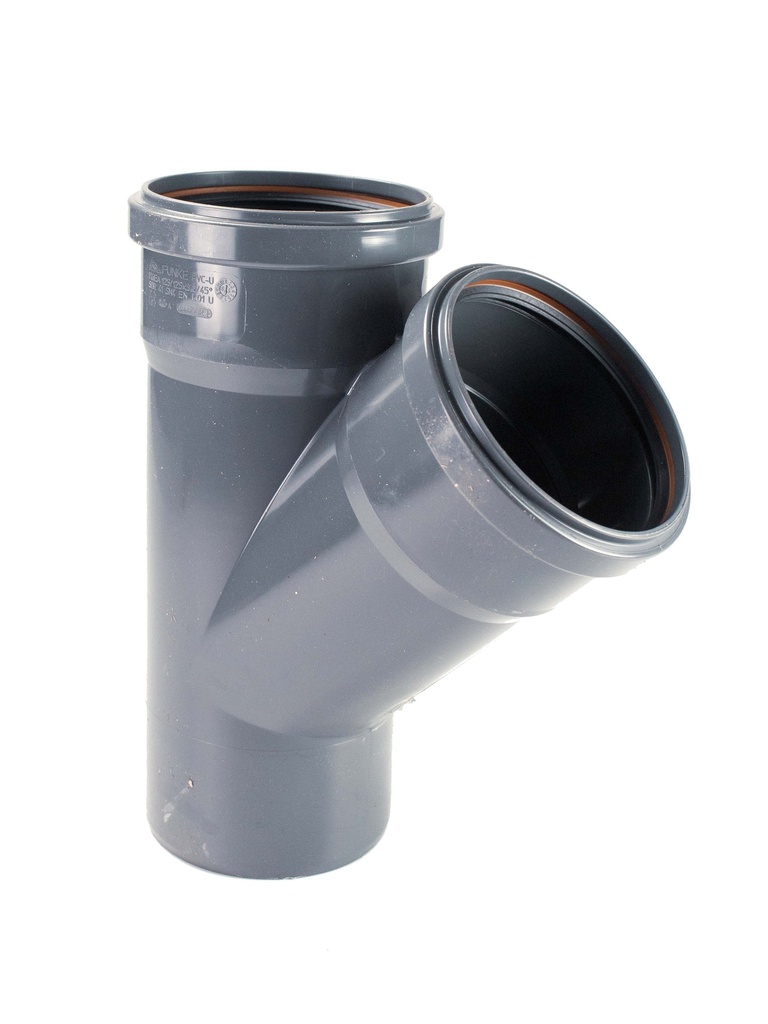 RIOOL T-ST M/S 200 45' R7037-BN  REF:600004205