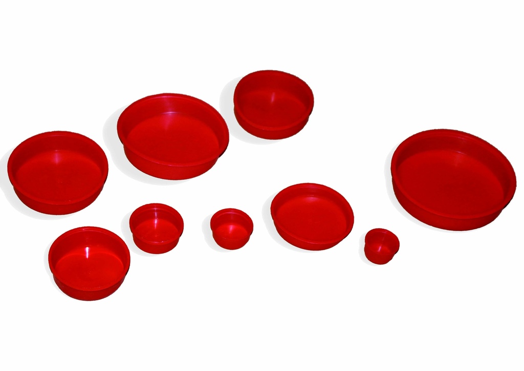 SPECIEDEKSEL PE ROOD 125MM REF:9000.6462 SCALA