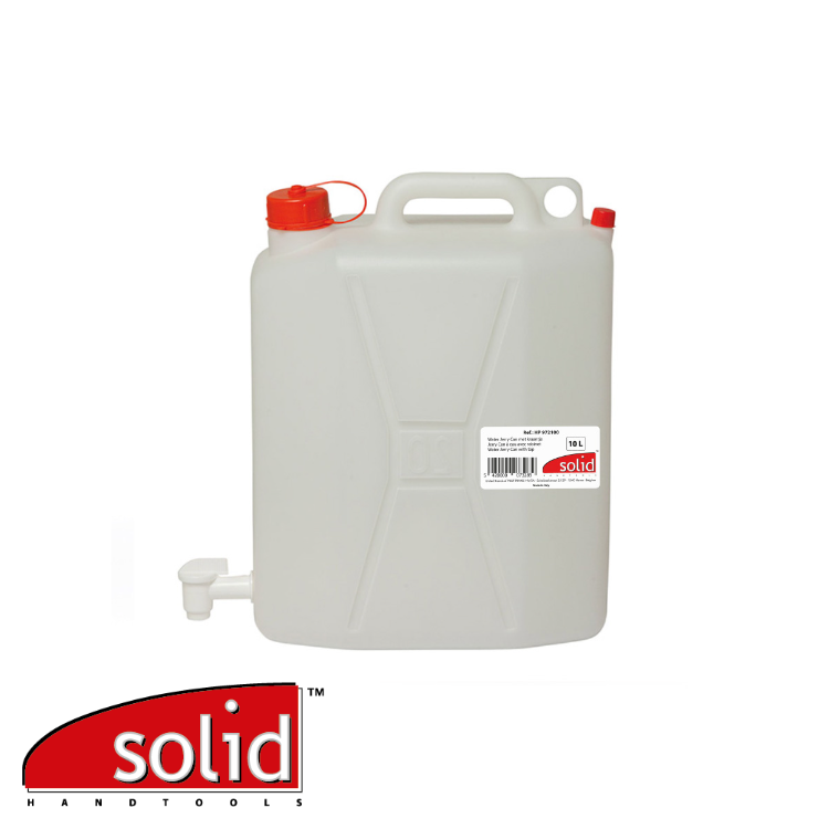 WATER JERRYCAN 10L MET KRAANTJE REF:HP 972100 SOLID