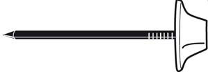 WHITENAIL 7CM IN PE ZAK (50ST) REF:1107.7502