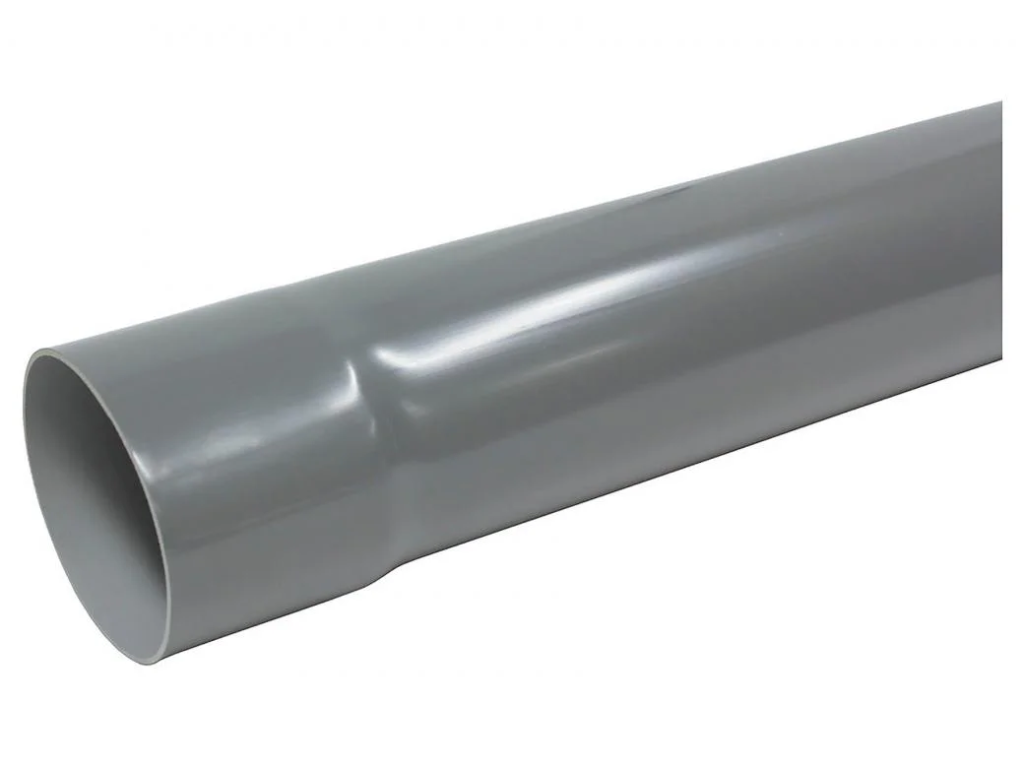 PVC BUIS 100MM 4.0M LICHTGRIJS REF:1501.2104