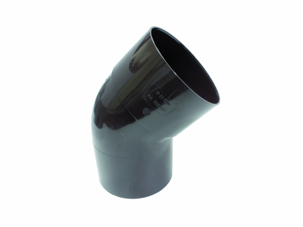 RWA BOCHT 100/45° LICHTGRIJS REF:1502.0914