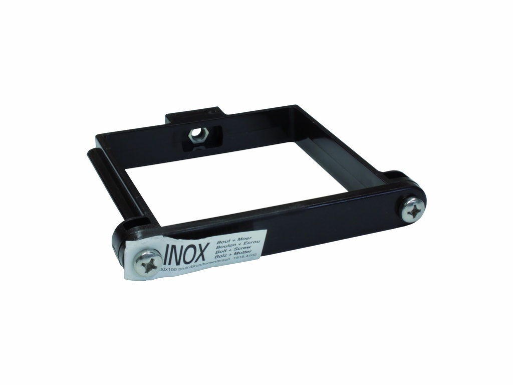 FIXO PLUS KLEMBEUGEL VKT PVC 100X100MM BRUIN REF:1516.4102