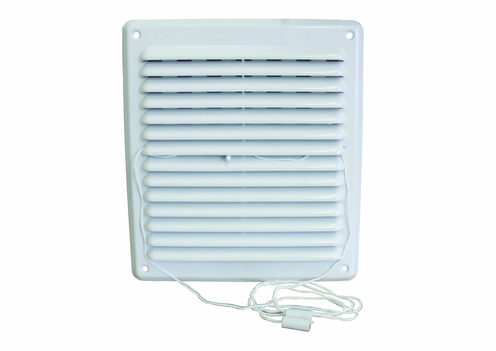 LUCHTROOSTER SCALAIR AT 20.4X23.0 OPBOUW VVP WIT R